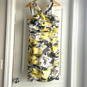 Formal dress 💯 % silk size 8 Carmen Marc Valvo